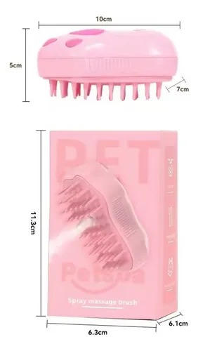 Miniatura 6 de Mini cepillo recargable  vapor caja rosa